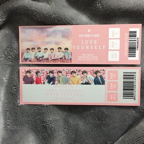 bts tickets